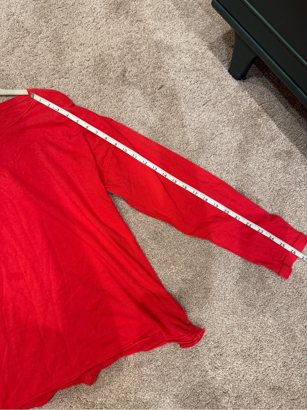 We The Free Bright Red Crewneck Long Sleeve - Picture 4 of 5